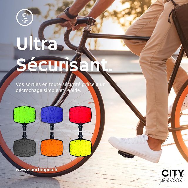 Pack pédales City